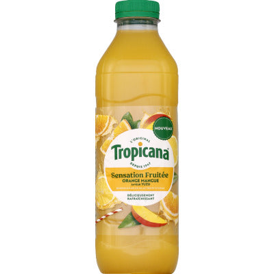 Tropicana Sensation fruitée Orange mangue Yuzu 1L Tropicana Sensation fruitée orange mangue Yuzu 1L