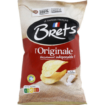 Brets Chips Nature L'Originale 125g Brets Chips Nature L'Originale 125g