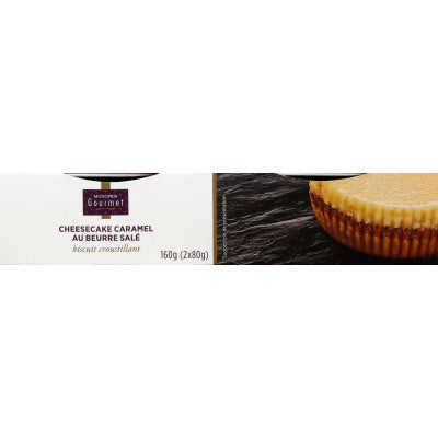 Monoprix Gourmet Cheesecake Caramel 2x80g Monoprix Gourmet Cheesecake Caramel 2x80g