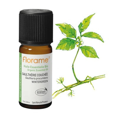 Florame Huile Essentielle Gaultherie Couchée Bio 10ml Florame Huile Essentielle Gaultherie Couchée Bio 10ml