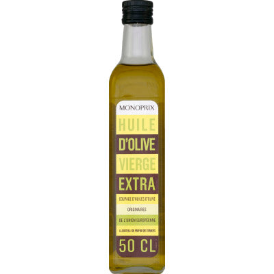 Monoprix Huile d'olive vierge extra 50cl Monoprix Huile d'olive vierge extra 50cl