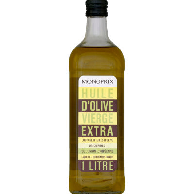 Monoprix Huile d'Olive vierge extra 1L Monoprix Huile d'olive vierge extra 1L