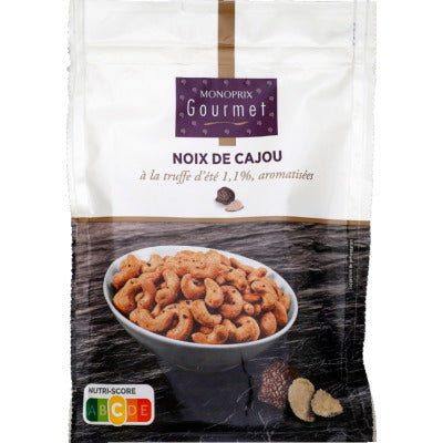 Monoprix Gourmet Noix de Cajou Truffe 100g Monoprix Gourmet Noix de Cajou Truffe 100g