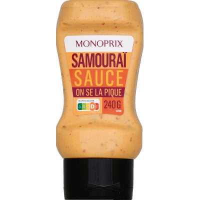 Monoprix Sauce Samouraï 240g Monoprix Sauce Samouraï 240g