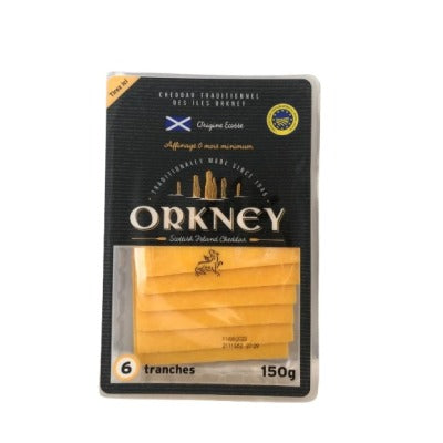Orkney Cheddar Tranchettes Mature IGP 150g Orkney Cheddar Tranchettes Mature IGP 150g
