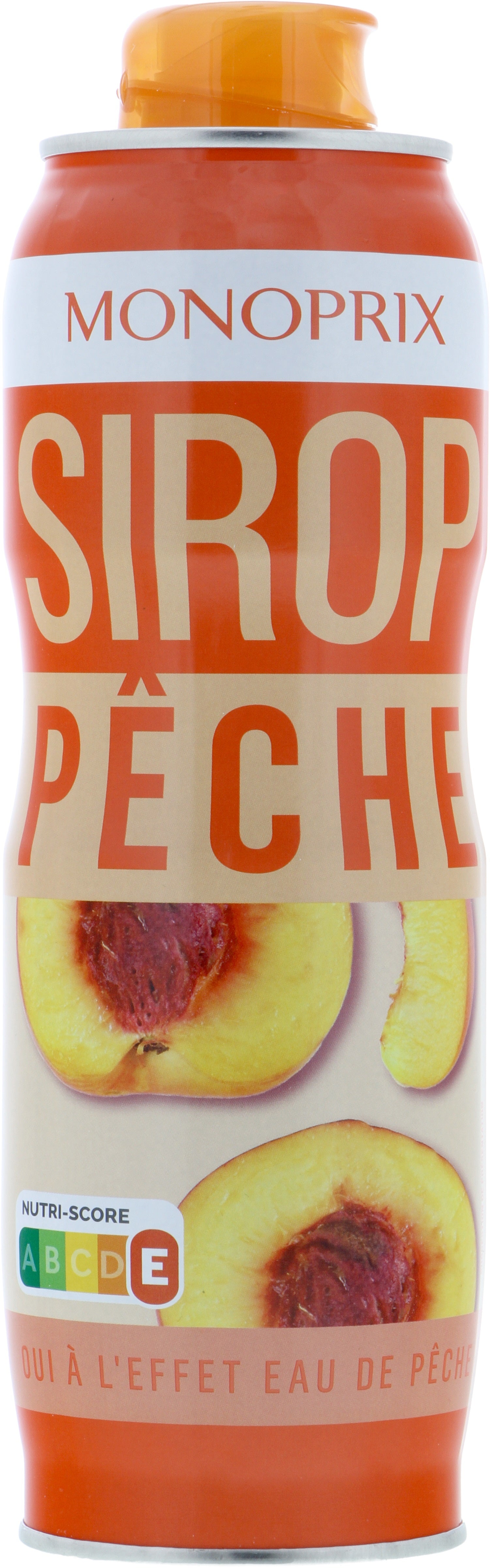 Monoprix Sirop Pêche 75cl Monoprix Sirop Pêche 75cl