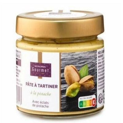 Monoprix Gourmet Pâte à Tartiner Pistache 200g Monoprix Gourmet Pâte à Tartiner Pistache 200g