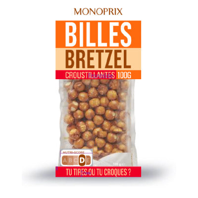 Monoprix Billes de Bretzel 100g Monoprix Billes de Bretzel 100g