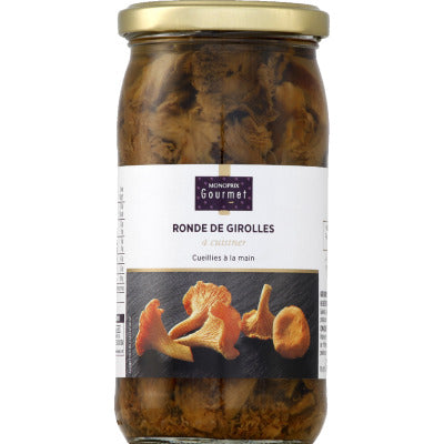 Monoprix Gourmet Ronde de girolles à cuisiner 185g Monoprix Gourmet Ronde de girolles à cuisiner 185g