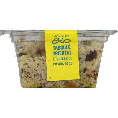 Monoprix Bio taboulé oriental 200g Monoprix Bio taboulé oriental 200g