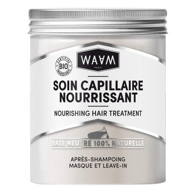 Waam Base Soin Capillaire nourrissant Bio 300ml Waam Base Soin Capillaire nourrissant Bio 300ml