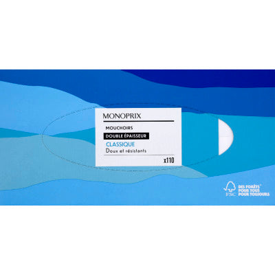 Monoprix Mouchoirs Double Épaisseur Douceur & Résistance Monoprix Mouchoirs Double Épaisseur Douceur & Résistance