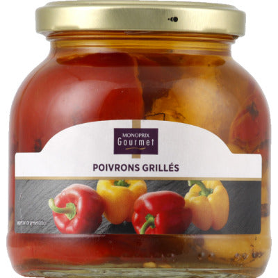 Monoprix Gourmet Poivrons grillés 170g Monoprix Gourmet Poivrons grillés 170g