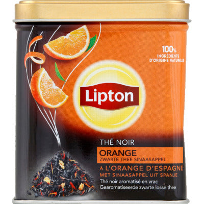 Lipton Thé Noir à L'Orange D'Espagne 150g Lipton Thé Noir à L'Orange D'Espagne 150g