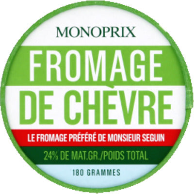 Monoprix Fromage de Chèvre 180g Monoprix Fromage de Chèvre 180g