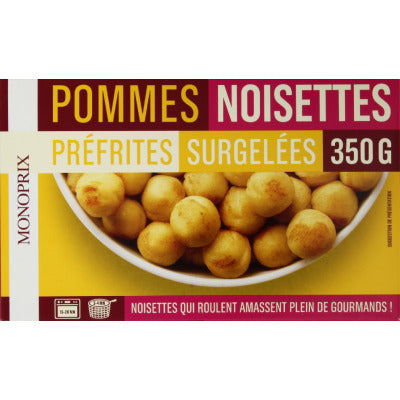 Monoprix Pommes noisettes préfrites surgelées 350g Monoprix Pommes noisettes préfrites surgelées 350g