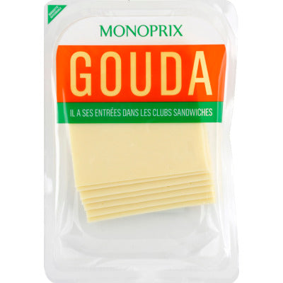 Monoprix Gouda en tranches 200g Monoprix Gouda en tranches 200g