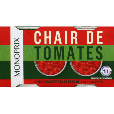 Monoprix Chair de Tomates 2x190g Monoprix Chair de Tomates 2x190g