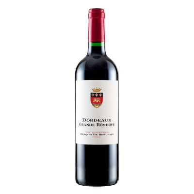 Grande réserve du marquis bordeaux rouge AOP la bouteille de 75cl Grande réserve du marquis bordeaux rouge AOP la bouteille de 75cl