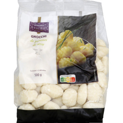 Monoprix Gourmet Gnocchi de pommes de terre 500g Monoprix Gourmet Gnocchi de pommes de terre 500g