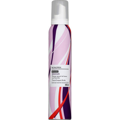 Monoprix Mousse Coiffante Boucle 200ml Monoprix Mousse Coiffante Boucle 200Ml