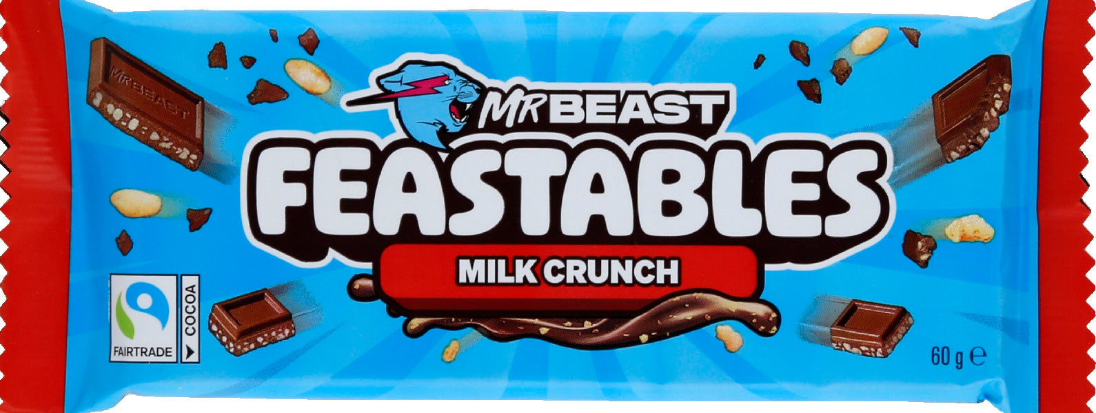 Feastables Milk crunch 60g Feastables Milk crunch 60g