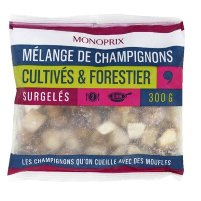 Monoprix Mélange de champignons 300g Monoprix Mélange de champignons 300g