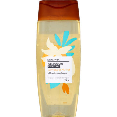Monoprix Gel Douche Au Monoï 250ml Monoprix Gel Douche Au Monoï 250Ml