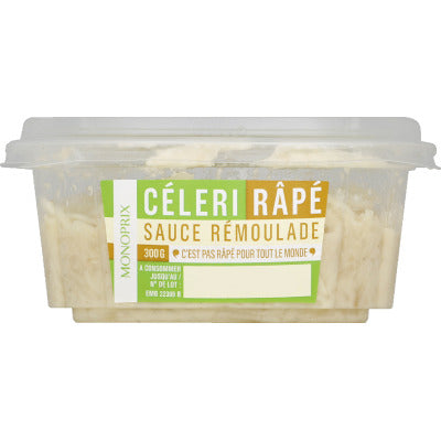 Monoprix Céleri râpé sauce rémoulade 300g Monoprix Céleri râpé sauce rémoulade 300g