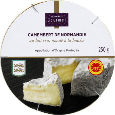 Monoprix Gourmet Camembert Normandie 250g Monoprix Gourmet Camembert Normandie 250g