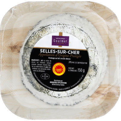 Monoprix Gourmet Fromage Selles Sur Cher AOP 150g Monoprix Gourmet Fromage Selles Sur Cher AOP 150g