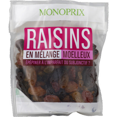 Monoprix Mélange De Raisins Secs 250g Monoprix Mélange De Raisins Secs 250g