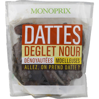 Monoprix Dattes Deglet Nour Sèches 250g Monoprix Dattes Deglet Nour Sèches 250g