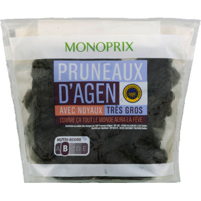 Monoprix Pruneaux d'Agen Secs 500g Monoprix Pruneaux d'Agen Secs 500g