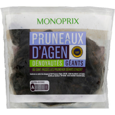 Monoprix Pruneaux d'Agen Géants Dénoyautés 500g Monoprix Pruneaux d'Agen Géants Dénoyautés 500g