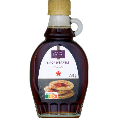 Monoprix Gourmet Pur sirop d'érable du Canada 250g Monoprix Gourmet Pur sirop d'érable du Canada 250g
