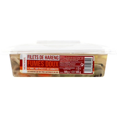 Monoprix Filets de Hareng Fumés Doux 500g Monoprix Filets de Hareng Fumés Doux 500g