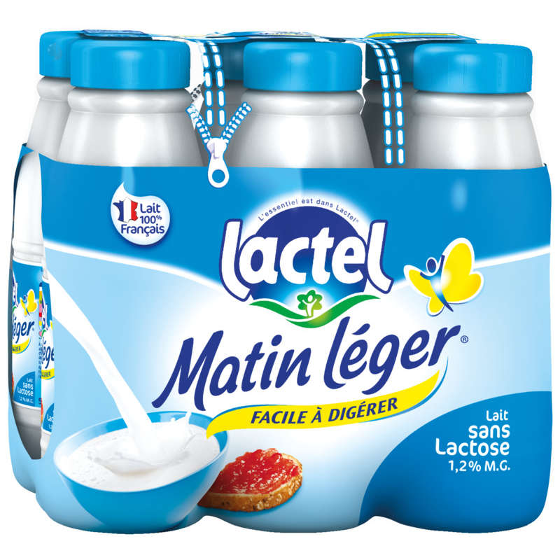 Matin Leger Lait Sans Lactose 6x50cl