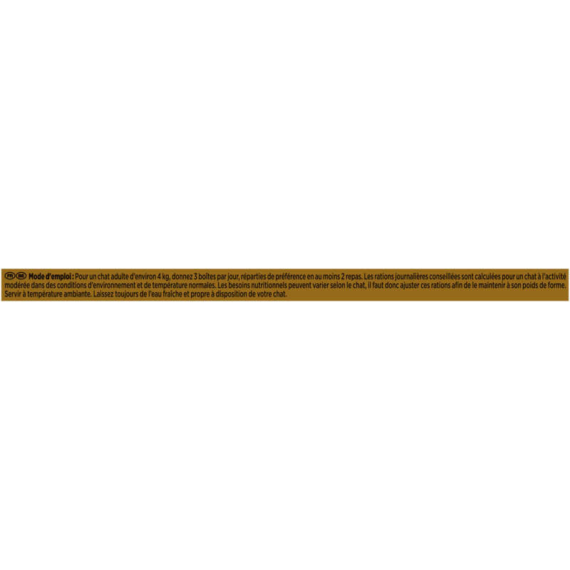 Purina Gourmet Gold Les Mousselines Mousses pour Chat 4x85g