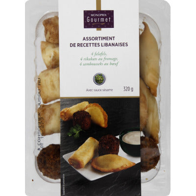Monoprix Gourmet Assortiment De Recettes Libanaises 320G Monoprix Gourmet Assortiment De Recettes Libanaises 320G
