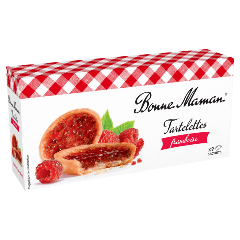 Bonne Maman Tartelettes framboise 135g Bonne Maman Tartelettes framboise 135g