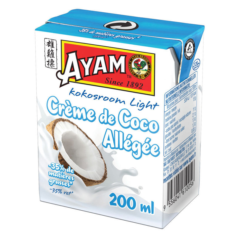 Ayam Coco Crémeux Allégée 20cl Ayam Coco Crémeux Allégée 20cl