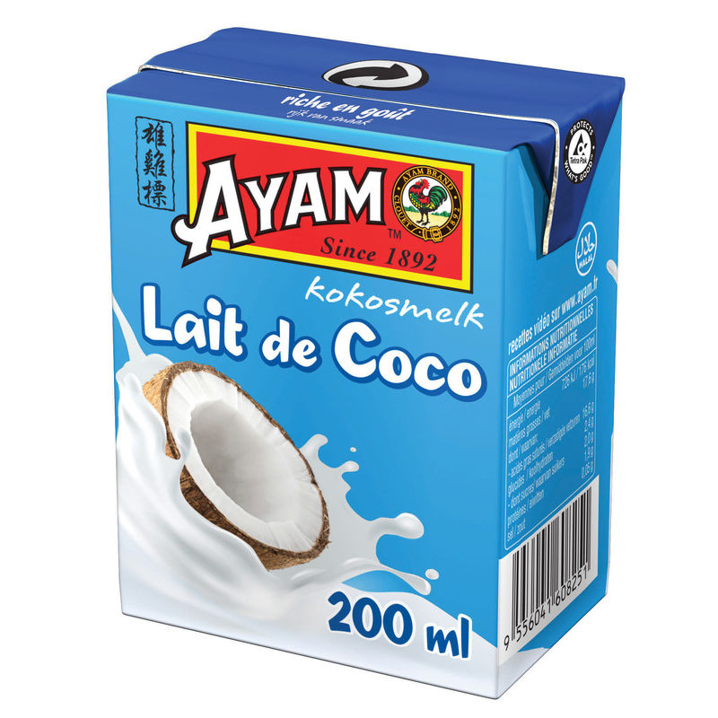 Ayam Lait de Coco 200ml Ayam Lait de Coco 200ml