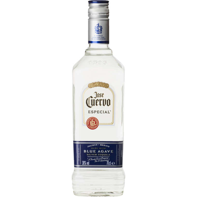 Jose Cuervo Tequila Especial Silver 38% Vol. 70cl Jose Cuervo Tequila Especial Silver 38% Vol. 70cl
