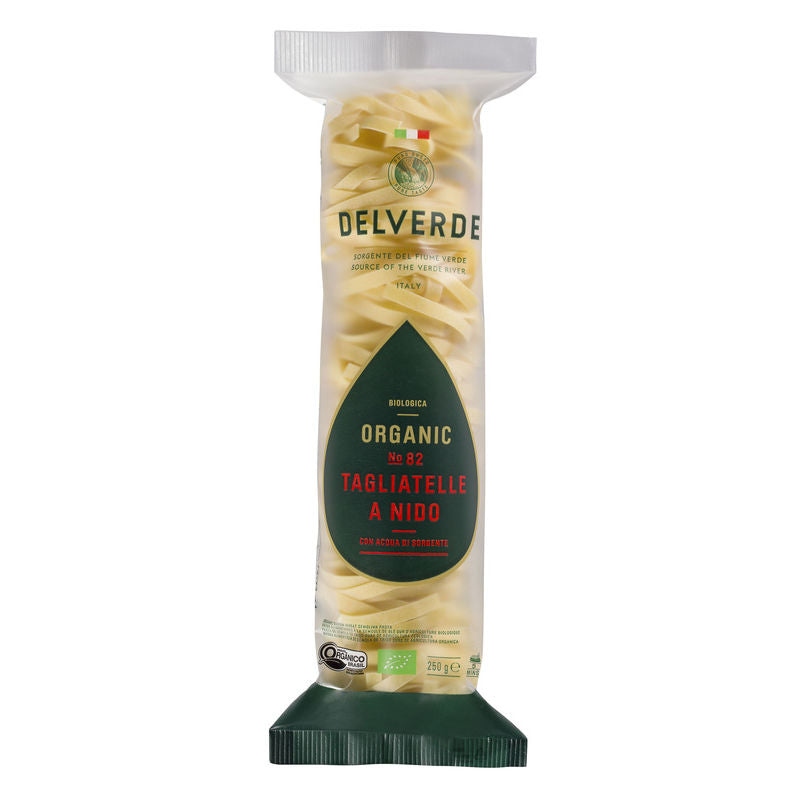 Delverde Tagliatelle A Nido N°82, Bio 250g Delverde Tagliatelle A Nido N°82, Bio 250g