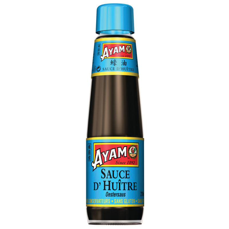 Ayam Sauce d'Huître Sans Gluten & conservateurs 210ml Ayam Sauce d'Huître Sans Gluten & conservateurs 210ml