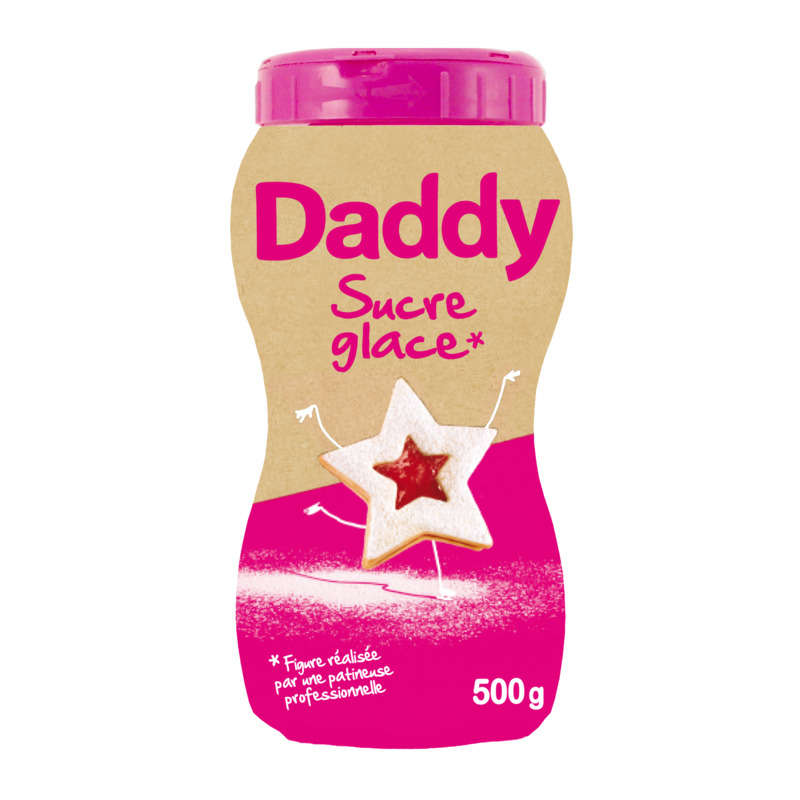 Daddy sucre glace saupoudreuse le pot de 500g Daddy sucre glace saupoudreuse le pot de 500g