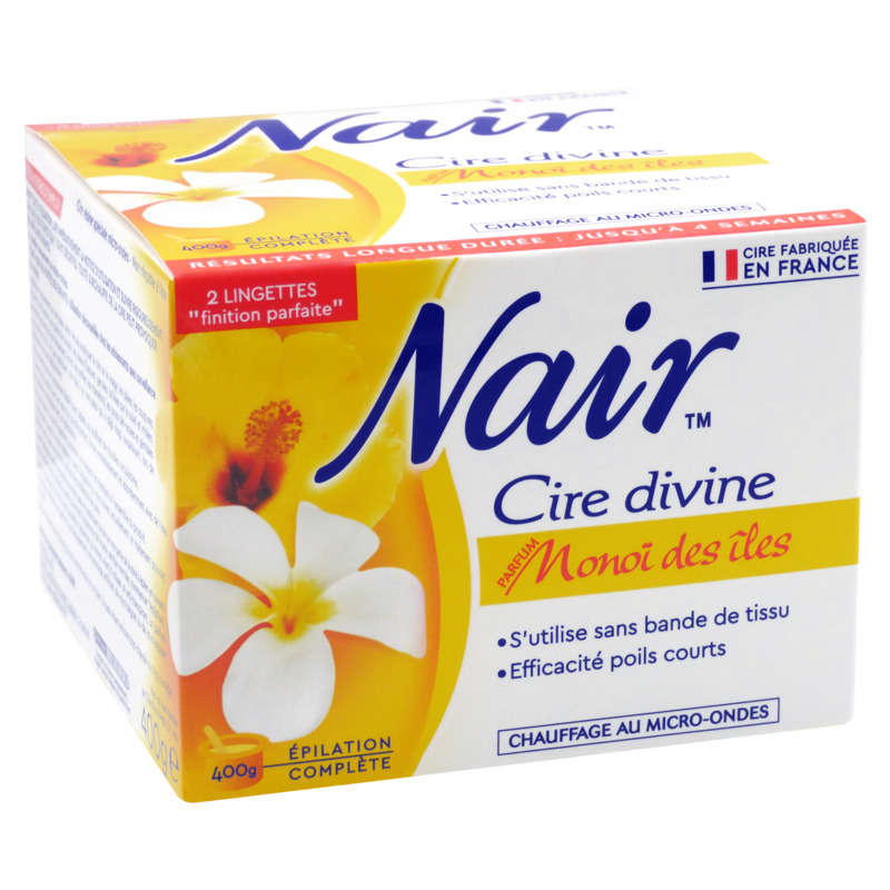 Nair Cire Divine Monoï Des Îles 400g Nair Cire Divine Monoï Des Îles 400g