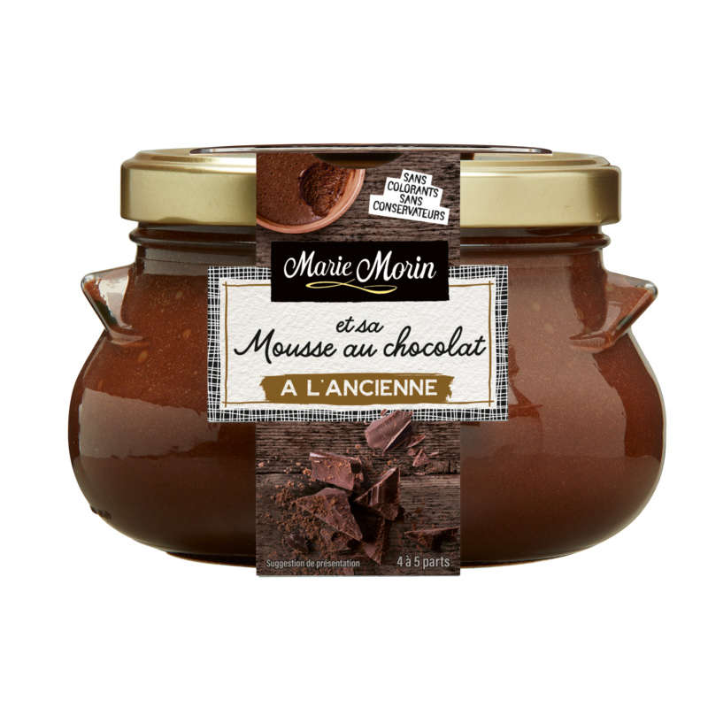 Marie Morin Mousse Au Chocolat À L'ancienne 400g
