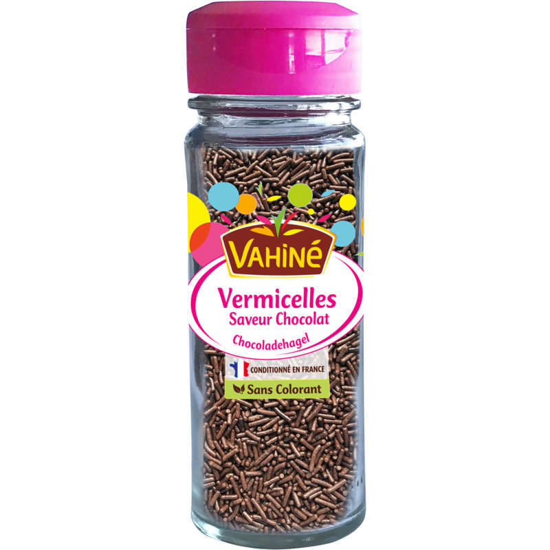 Vahiné Vermicelles Saveur Chocolat 65g Vahiné Vermicelles Saveur Chocolat 65g